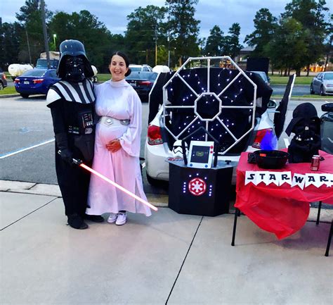 Star wars trunk or treat - Get inspired by these insanely fun "trunk or treat" ideas, from replicas of fast food restaurants to movie and TV-inspired trunks. ... Star Wars. View full post on Pinterest. Obsessed with this ...